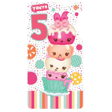 You Are 5 Num Noms Birthday Card £1.99